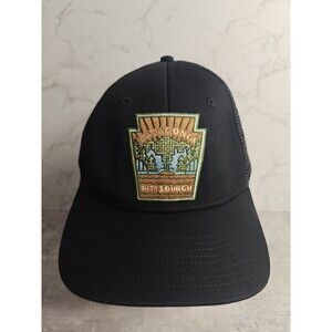 Patagonia Pittsburgh Snapback Hat Mesh Trucker Style